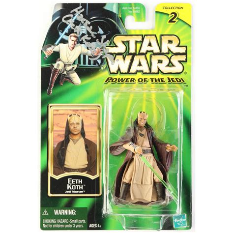 Hassani Shapi Signed "STAR WARS: The Power Of The Jedi" Eeth Koth ...