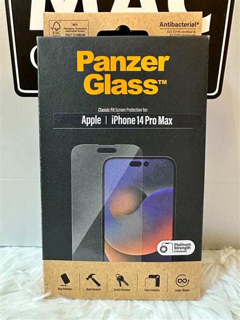 Iphone Pro Max Panzer Glass Screen Protector Mobile Phones