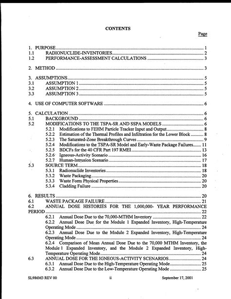 Total System Performance Assessment Analyses For Disposal Of