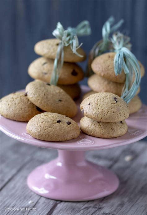 Biscotti Integrali Con Gocce Di Cioccolato Stagioni Nel Piatto