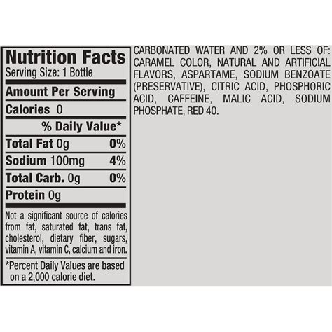 34 Dr Pepper Nutrition Label - Label Design Ideas 2020