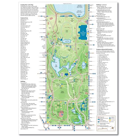 Central Park Map Central Park Map Central Park Park South | Ruby Printable Map