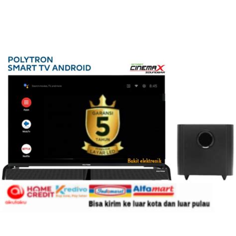 Jual TV LED POLYTRON PLD32BAG9953 PLD 32BAG9953 HD READY ANDROID TV