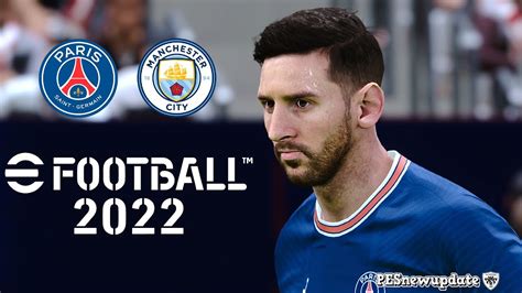 Pes 2021 Gameplay Uefa Champions League 2021 2022 Psg Vs Manchester