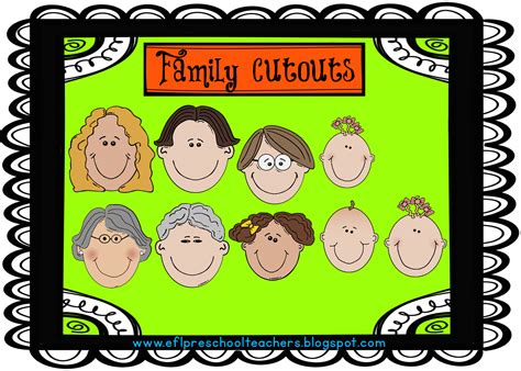 eslefl preschool teachers family theme ideas  preschool ela