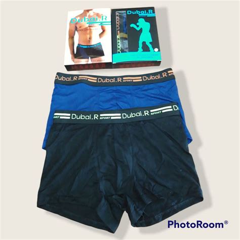 Jual Boxer Pria Dewasa Boxer Dubai Sport 1 Box Isi 2 Pcs Shopee