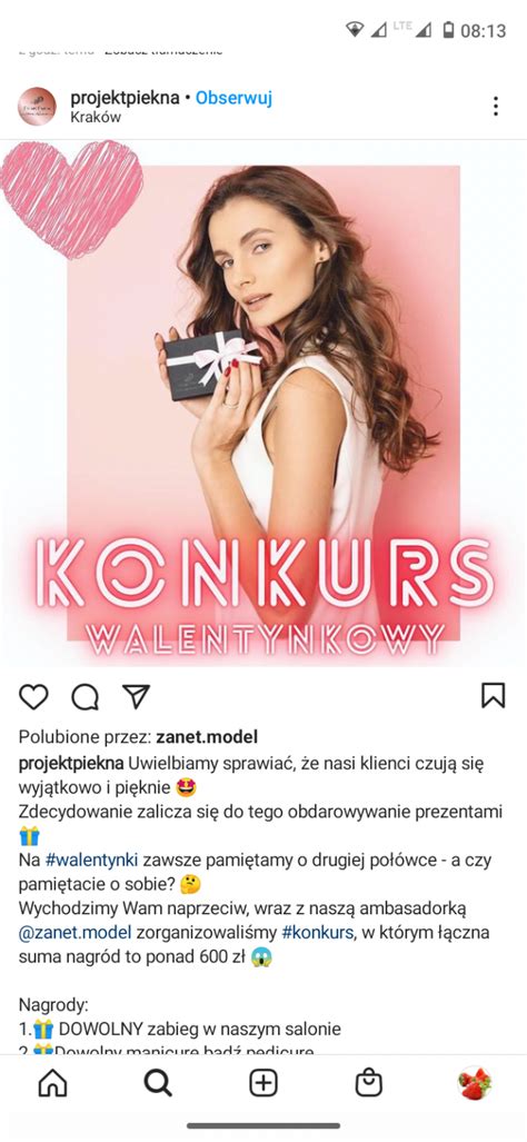 Kraków Walentynkowy konkurs PROJEKT PIĘKNA e Konkursy info