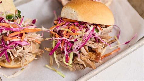 Hawaiian Pulled Pork Sandwiches Recipe Youtube