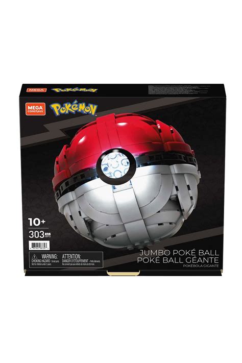 Pokemon Mega Pokémon Jumbo Poké Ball 10 Yaş Ve Üzeri Hbf53 MAT HBF53