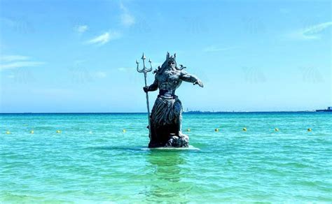 Estatua De Poseidón ¿cómo Llegar Al Nuevo Parador Turístico En La Costa De Yucatán