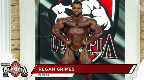 Mr Olympia 2020 Pre Judging Regan Grimes YouTube