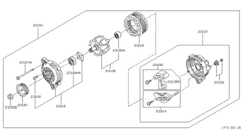 Alternator 2006 Infiniti Fx35