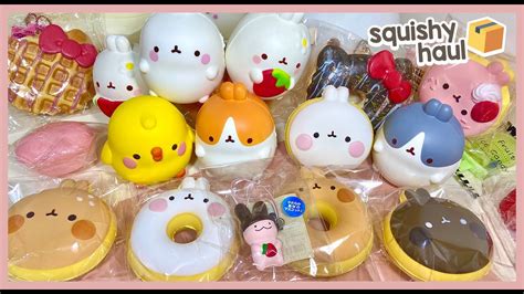 Rares Molang Squishy Package Squishy Haul Youtube