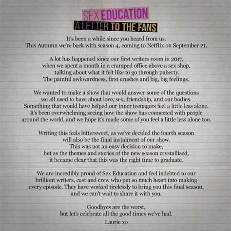 Sex Education Season Netflix News And Filming Updates Marie Claire