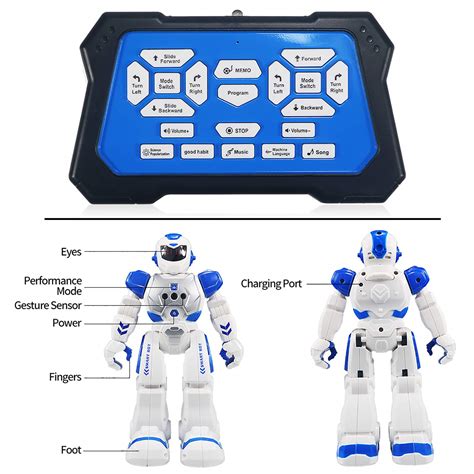 Sikaye Rc Robot For Kids Intelligent Programmable Robot With Infrared