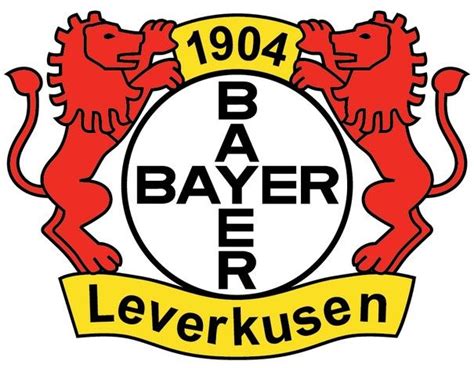 Bayer 04 Leverkusen Logo Bayer 04 Leverkusen Football Team Logos