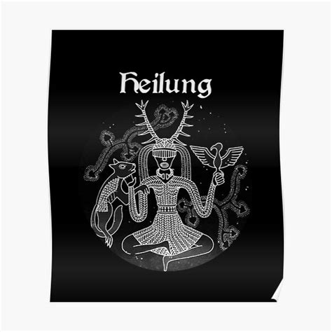 Folk Of Heilung Poster For Sale By Imortalface Redbubble