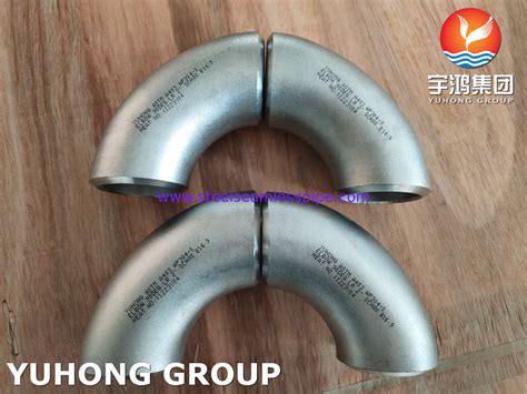 ASTM A403 WP304 S 90DEG LR Stainless Steel Seamless Elbow Butt Weld