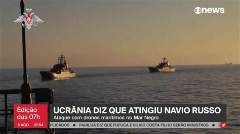 Vídeo Navio petroleiro russo é alvo de ataque de drone marítimo