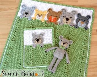 Teddy Bear Blanket Crochet Pattern Fun Cozy Designs For All Ages