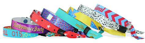 Fabric Wristbands For Events & Festivals - Fast UK Delivery | PDC