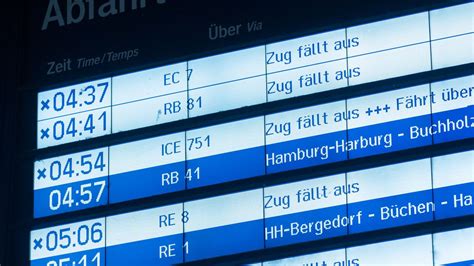 Deutsche Bahn Sechst Giger Gdl Streik Hat Begonnen Manager