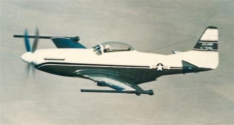 20 June 1974 A US Army F 51 Mustang Experimenting With Airborne M40