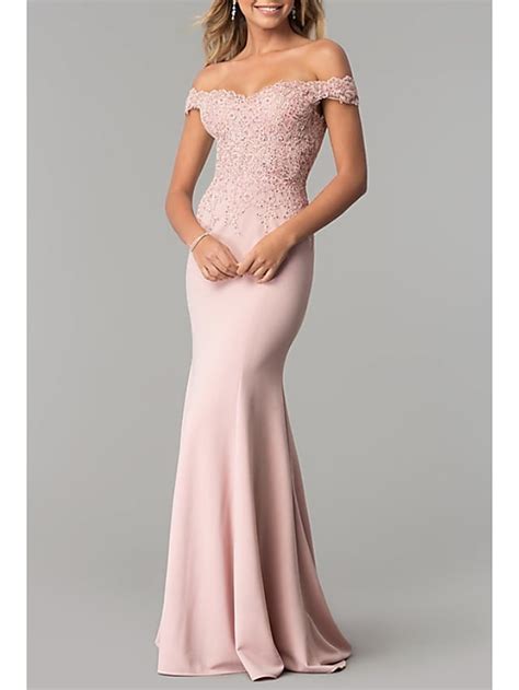 Mermaid Trumpet Evening Gown Elegant Dress Prom Formal Evening Sweep