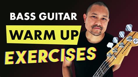 My Go To Bass Guitar Warm Up Exercises Youtube