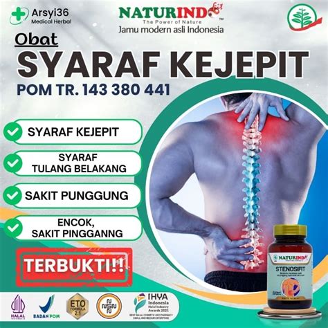 Jual Syaraf Terjepit Sakit Bokong