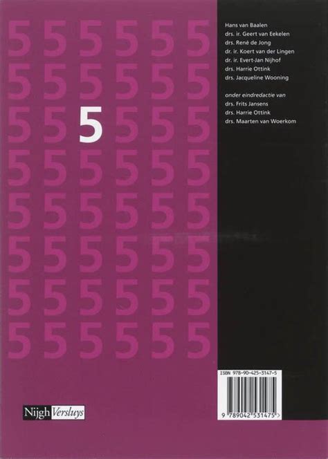 Systematische Natuurkunde 5 Vwo Werkboek H Van Baalen 9789042531475