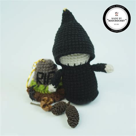 Grim Reaper Crochet Pattern Halloween Crochet Patterns - Etsy