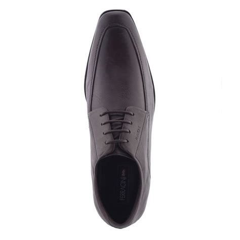 Sapato Masculino Social Liverpool 4302 281G Couro Ferracini Preto