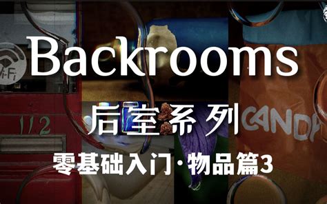 【backrooms后室】第14期 基础知识介绍 物品篇3