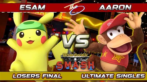 BWS 96 LOSERS FINAL ESAM Pikachu Vs Aaron Diddy Kong Super