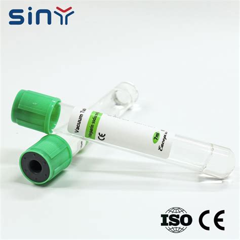 Ml Sodium Heparin Tubes For Efficient Blood Collection