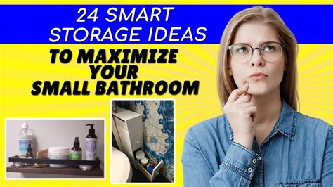 24 Clever Storage Solutions To Make The Most Of Your Small Bathroom Home Decor