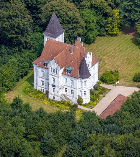 Castrop Rauxel Aus Der Vogelperspektive Palais Des Schloss Haus Dorloh