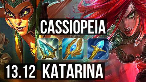 Cassio Vs Kata Mid 11 Solo Kills 69 Winrate Dominating Euw