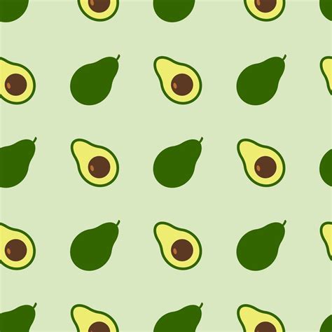 Avocado, seamless pattern, vector. 13775521 Vector Art at Vecteezy