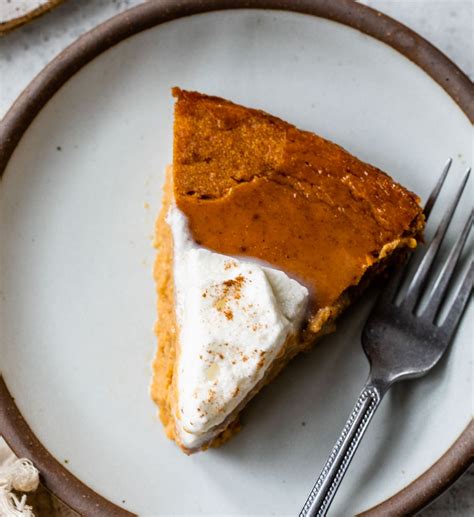 Crustless Pumpkin Pie Wellplated