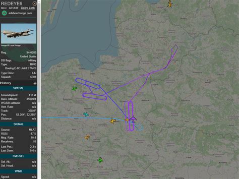 Joint STARS doing some "sight-seeing" : r/ADSB