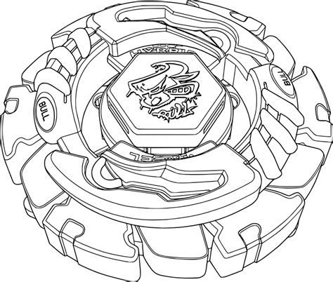 Dibujos Para Colorear E Imprimir De Beyblade