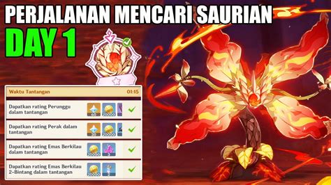 New Event Perjalanan Mencari Saurian Day Specially Shaped Saurian