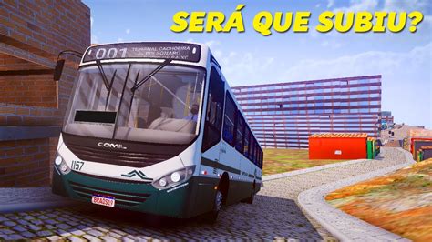 Subindo Os Morros Do Novo Mapa Para O Proton Bus Simulator Comil