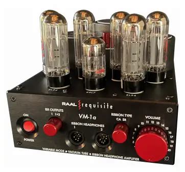 RAAL Requisite VM 1a Variable Mode Vacuum Tube Ribbon Headphone