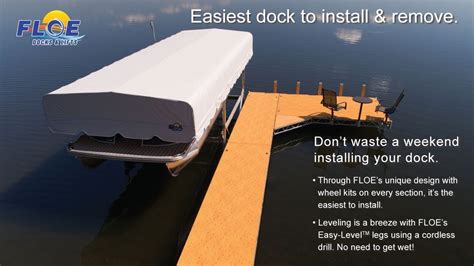 Floe Docks Easy In Easy Out Youtube