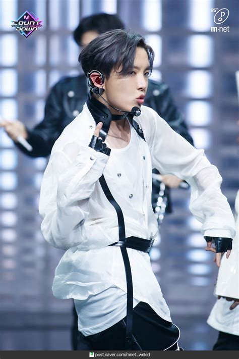 Mnet M Countdown On Performance Stage Bts Jhope Em Min