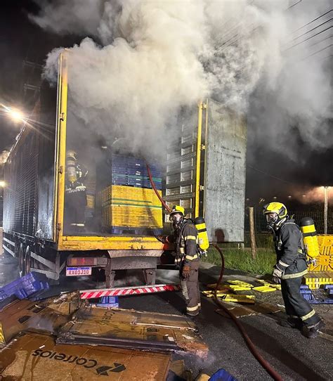 Mercadoria Dos Correios Pega Fogo Dentro De Caminh O Not Cia Hoje