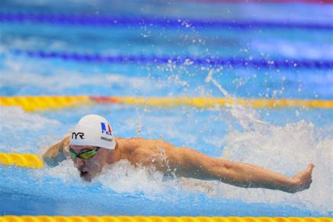 Mondiaux Maxime Grousset Champion Du Monde Du 100 M Papillon